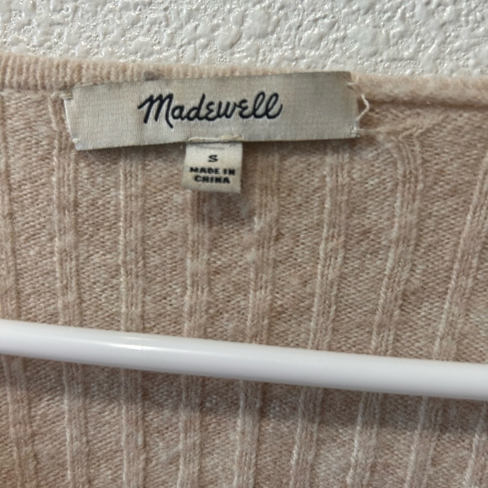 Madewell Ribbed Cardigan Sweater - Picture 3 of 5